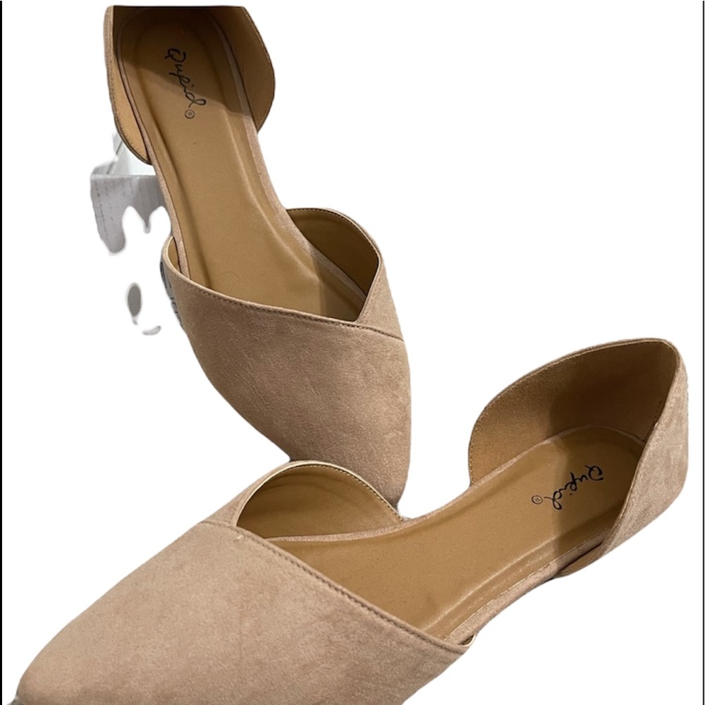 Quip is nude flats size 9 new with box